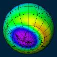 Ozonloch Antarktis Oktober
